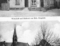 Ansichtskarte Wirtschaft und Bäckerei Giegerich