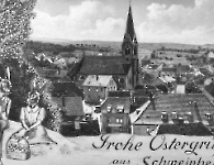 Ansichtskarte Schweinheim Ostergrüsse