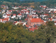 Erbig Blick auf Schweinheim