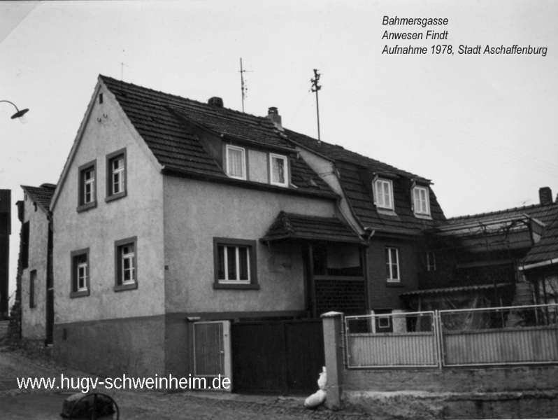 Bahmersgasse Findt 1978