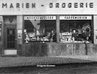 Marienstr Drogerie Brunner Schaufensterfront