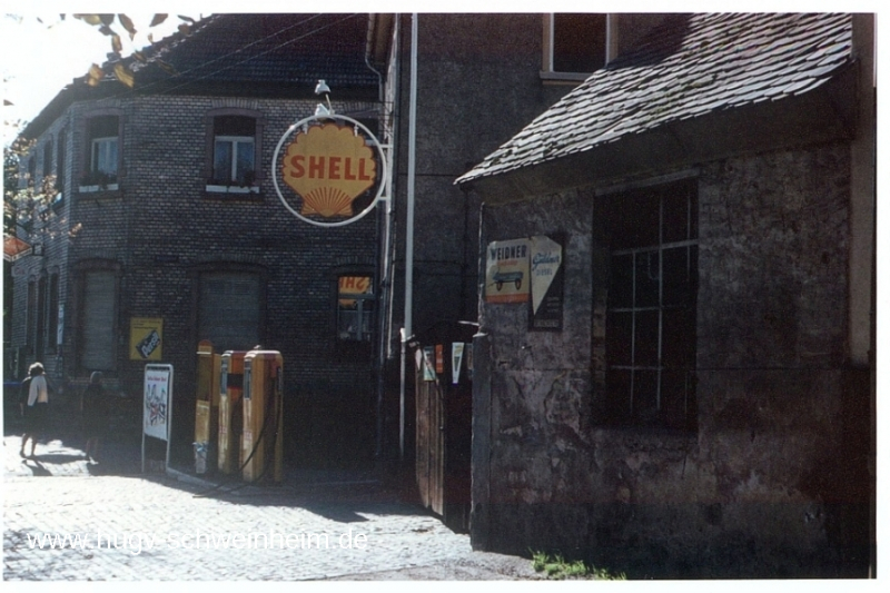 Marienstr Tankstelle 1960