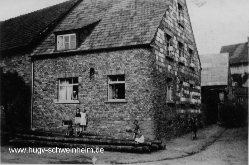 Schulzengasse Anwehsen Seelmann 1948