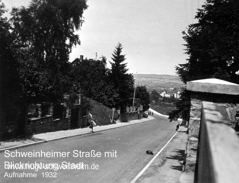 Schweinheimer Str Blickrichtung Stadt