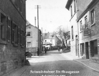Schweinheimer Str Braugasse 1950