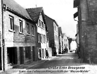 Schweinheimer Str Braugasse 1950