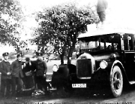 Würzburger Str Sälzer Eck - Postbus-Haltestelle 1927