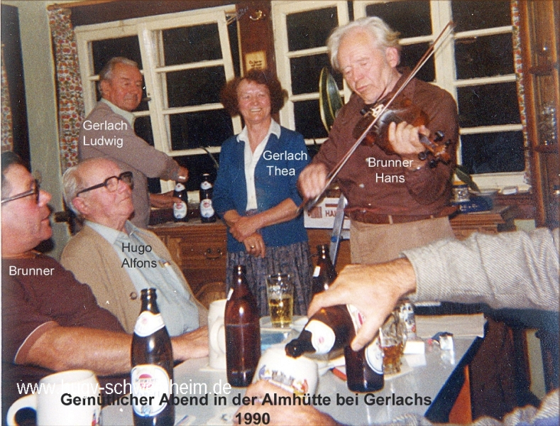 Almhütte Gastwirt Gerlach 1990