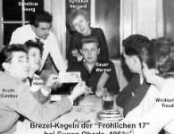 Zur Gemütlichkeit Fröhliche Siebzehn Kegeln 1963