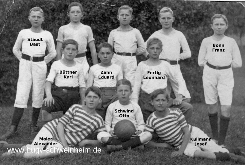 BSC/TV Fussballjugend um 1919