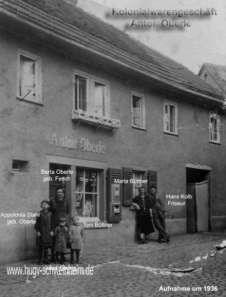 Kolonialwarengeschäft Oberle Rosengasse