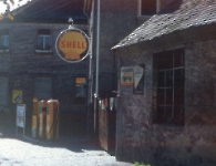 Tankstelle der Marienstrasse um 1960