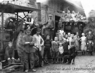 Dreschtag in der Unterhainstr um 1920 (02)