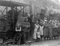 Dreschtag in der Unterhainstr um 1920 (03)