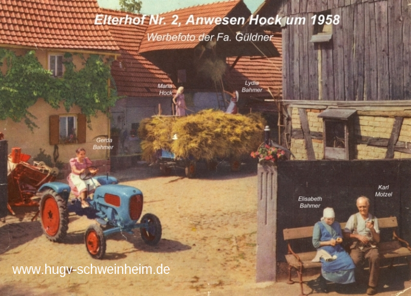 Elterhof Bahmer um 1958 