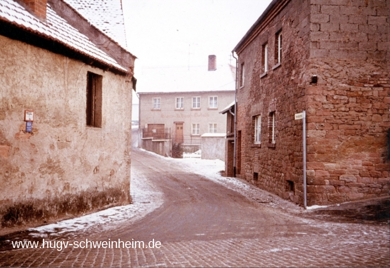 Dorfmühle 1958 Hensbachstrasse