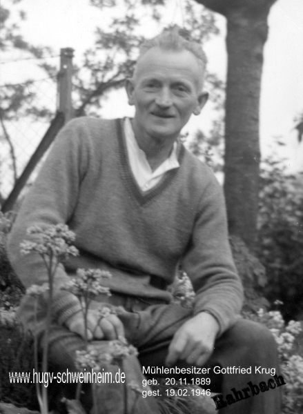 Krugmühle Gottfried Krug 1939