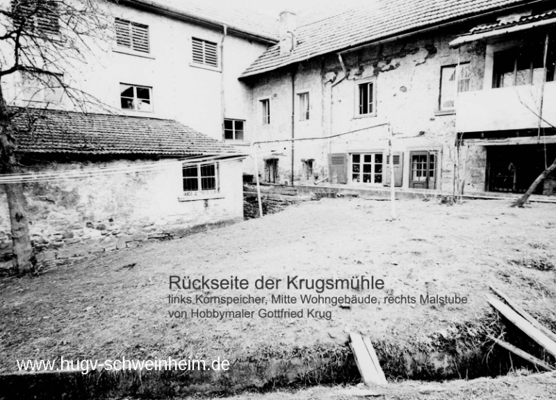 Krugmühle Rückseite 1968