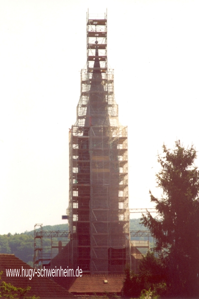 Maria Geburt Kirchturmrenovierung 2003