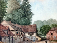 Eckertsmühle um 1950 - v. Willi Kunkel