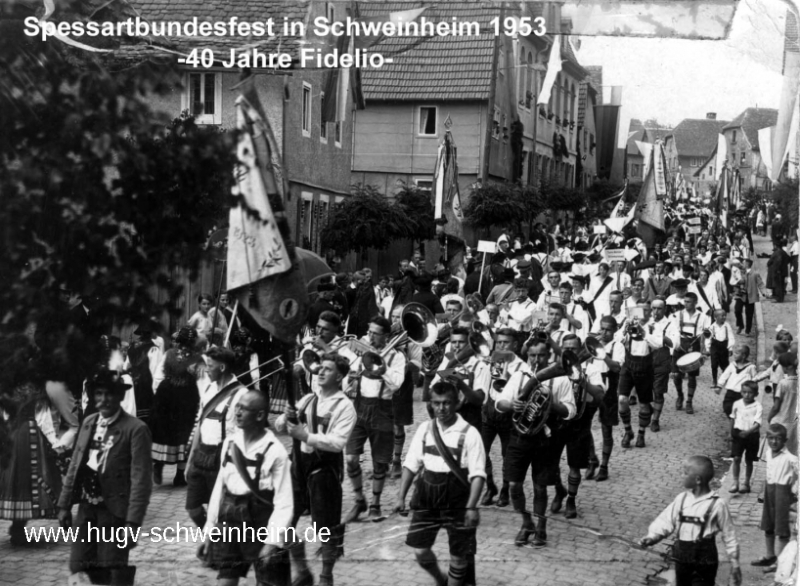 Fidelio 40 Jahre Spessartbundesfest 1953