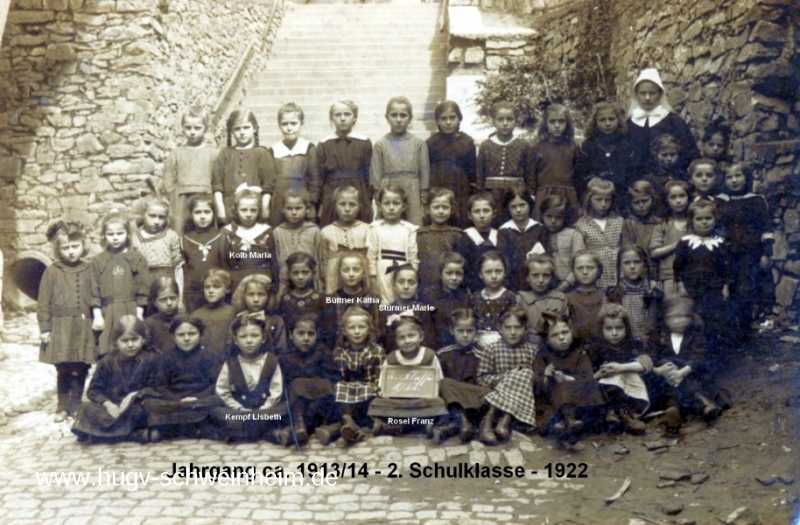JG 1914 Schulbild 1922