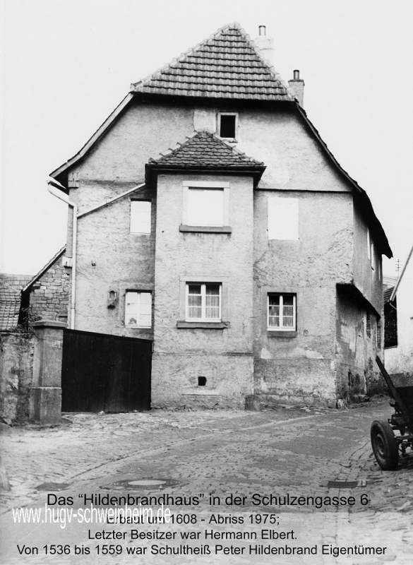 Schulzengasse 6 Hildenbrandhaus
