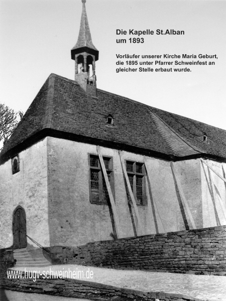 Kapelle St Alban 1893
