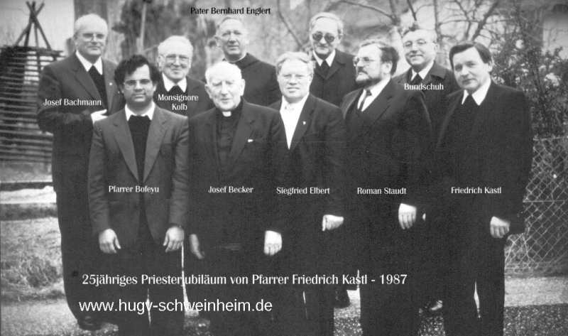 Pfr. Friedrich Kastl 25-jähr. Priesterjubiläum