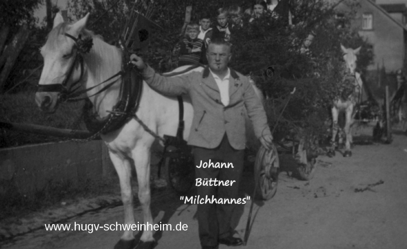 Büttner Johann Festzug Milchhannes