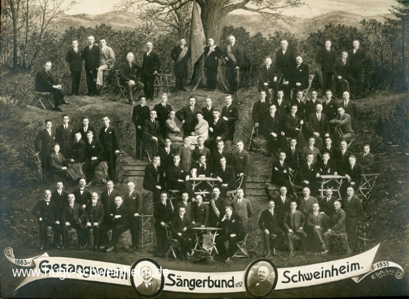Sängerbund 50 Jahre 1933