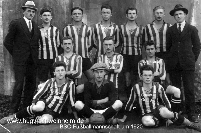 BSC Fußball-Mannschaft 1920