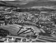 Ansichtskarte Schweinheim Luftaufnahme