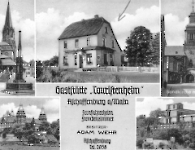 Ansichtskarte Gaststätte Touristenheim 1940