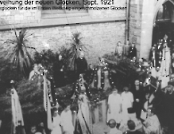 Glocken-Einweihung 1921